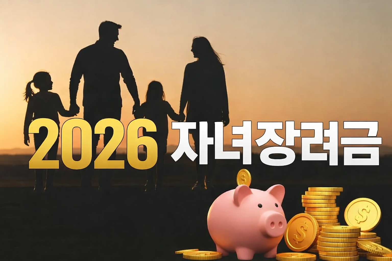 2026 자녀장려금 총정리: 신청자격 소득기준 지급액 신청방법 완벽가이드
