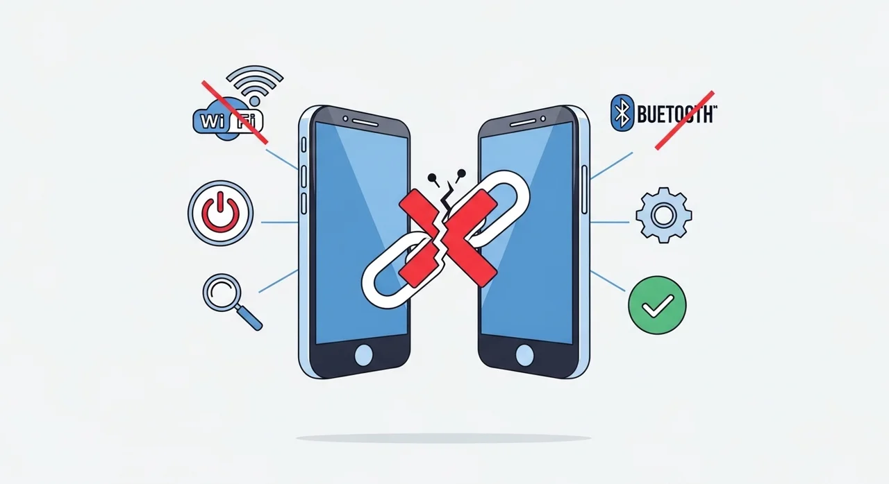 퀵쉐어 연결 문제 해결 및 자주 묻는 질문 (FAQ)