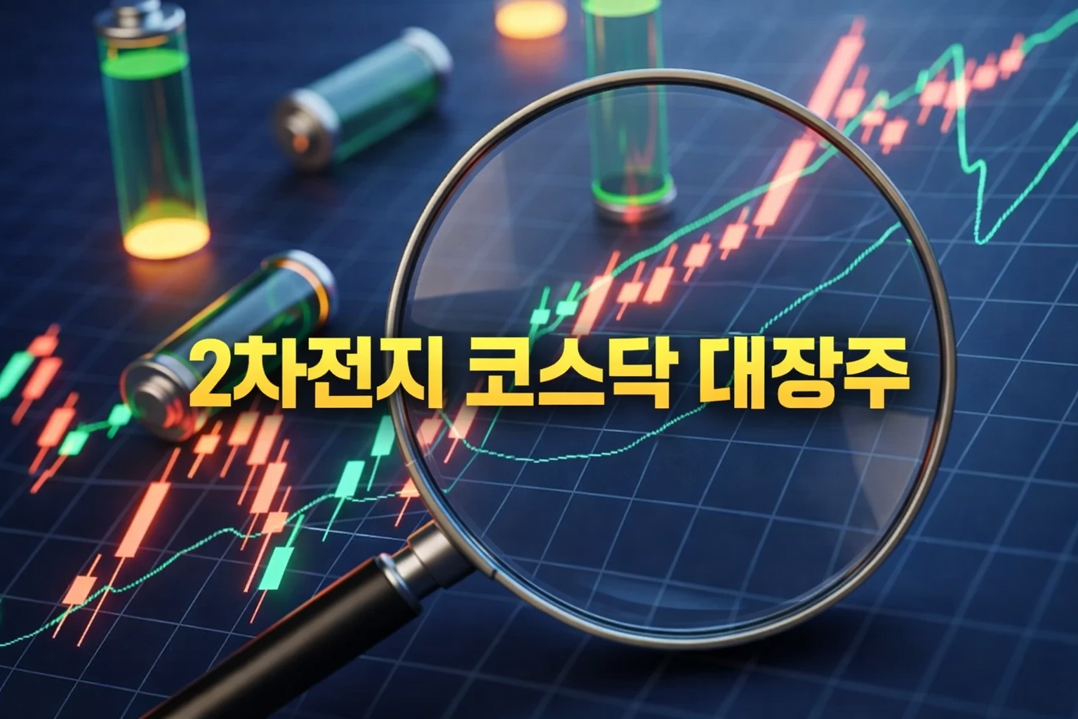 2차전지 코스닥 대장주 완벽 정리: 핵심 종목 분석 및 투자 전략
